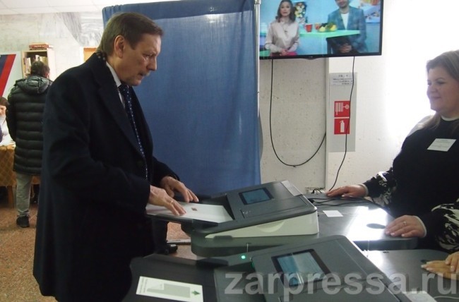 79,8 % зареченских избирателей проголосовали за Владимира Путина